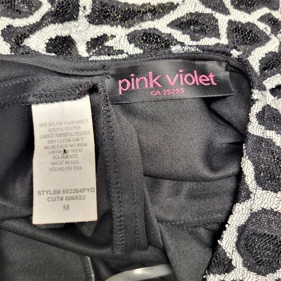 Sexy Long Sleeve Dress Black and White Low Back Dress - Size M / Size L - NEW ! - Picture 9 of 15